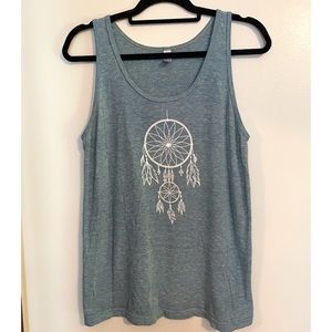 Green American Apparel Tank